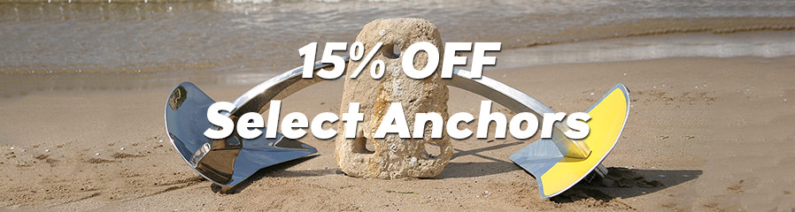 15% off Select Spade Anchors